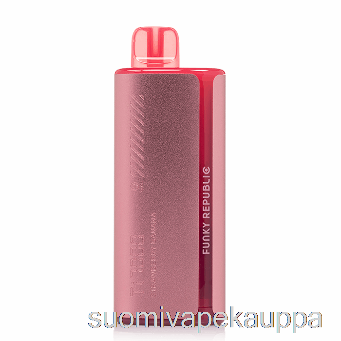 Vape Nesteet Funky Lands Ti7000 Kertakäyttöinen Mansikkabanaani